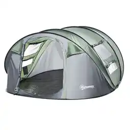 Netto Marken-Discount Outsunny Kuppelzelt Polyester, PE, B3 Gitter, Glasfaser Angebot