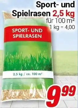 CENTERSHOP Sport- und Spielrasen Angebot