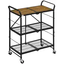 Netto Marken-Discount HOMCOM Rollwagen MDF, Stahl Angebot