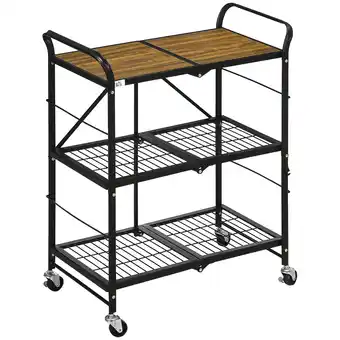 Netto Marken-Discount HOMCOM Rollwagen MDF, Stahl Angebot