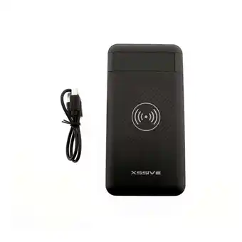 Netto Marken-Discount Powerbank kabellos Ladegerät 10000 mAh für Smartphone 3 Input 2 Output Angebot