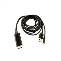 Netto Marken-Discount 2-in-1-Lade- und HDTV Verbindungskabel USB-C 4K/HD 2m Angebot