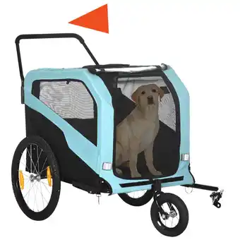 Netto Marken-Discount PawHut Hundeanhänger Stahl, Oxford-Gewebe Angebot