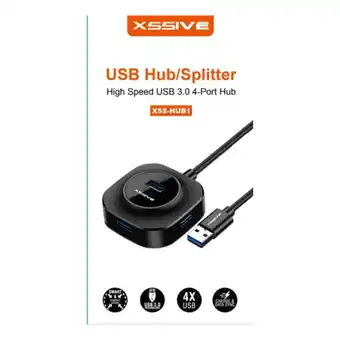 Netto Marken-Discount Hochgeschwindigkeits USB 3.0 4 Port Hub/Splitter mit Ladefunktion Angebot