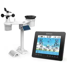 Netto Marken-Discount BRESSER 6-Tage 4CAST PRO WLAN-Wetterstation 7-in-1 solar Angebot