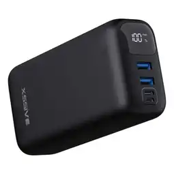 Netto Marken-Discount Schnell Powerbank Ladegerät 30.000 mAh QC/PD 2 Input 3 Output Schwarz Angebot
