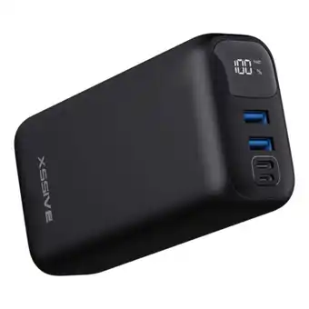 Netto Marken-Discount Schnell Powerbank Ladegerät 30.000 mAh QC/PD 2 Input 3 Output Schwarz Angebot
