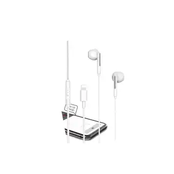 Netto Marken-Discount In-Ear iPhone Kopfhörer Headset Ohrhörer mit Fernbedienung Angebot