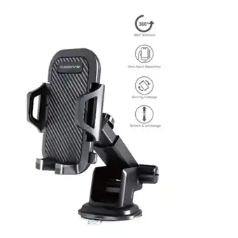 Netto Marken-Discount Universal Autohalterung mit Saugnapf 360° drehbar KfZ Halterung Angebot