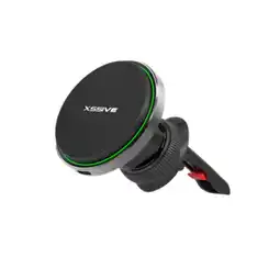 Netto Marken-Discount 15W magnetisch Induktion KfZ Handyhalterung set Kabellose Ladefunktion Angebot