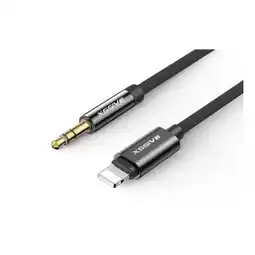 Netto Marken-Discount 1.2 Meter Audio Kabel 3,5mm Jack Aux Kabel Stecker zu 8-Pin Angebot