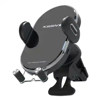 Netto Marken-Discount 15W kabelloses Induktions KfZ Handyhalter 360° drehbar Angebot