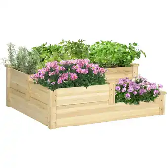 Netto Marken-Discount Outsunny Gartenbeet Tanne Angebot