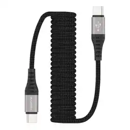 Netto Marken-Discount 1,5 m Lade- und Datenkabel USB-C zu USB-C Strechable geflochten Angebot