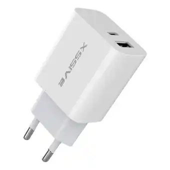Netto Marken-Discount Dual Port Wandladegerät PD20W/QC18W, Schnelladung 3A USB-A & USB-C Angebot