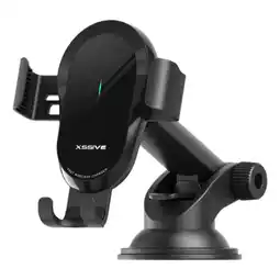 Netto Marken-Discount 15W Kabellose Ladegerät als Auto Lock 360° drehbar KfZ Halterung Angebot