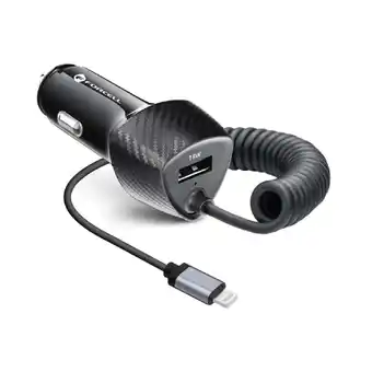 Netto Marken-Discount KFZ-Ladegerät CARBON USB QC 3.0 18W + Kabel iPhone-Anschluss Angebot