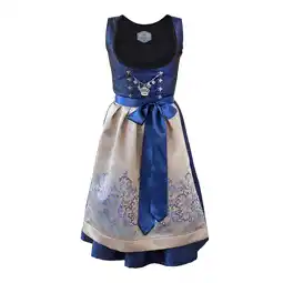 Netto Marken-Discount Midi Dirndl 2-teilig Royalblau Angebot