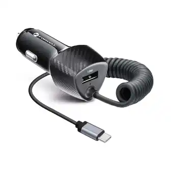Netto Marken-Discount Carbon USB KFZ-Ladegerät QC 3.0 18W + Kabel Typ C 3.0 PD20W Angebot