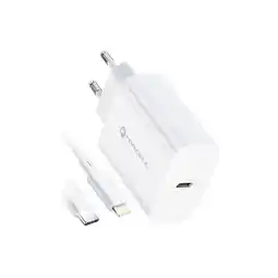 Netto Marken-Discount NETZ-Ladegerät mit USB Typ C und iPhone-Anschluss Ladekabel Angebot