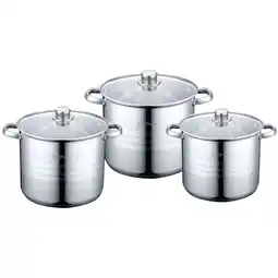 Netto Marken-Discount 6-TLG Edelstahl Kochtopfset Induktion Angebot