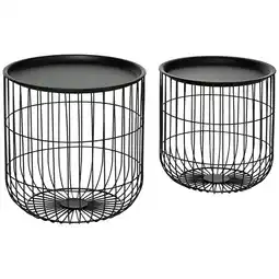Netto Marken-Discount HOMCOM Beistelltisch Set Stahl Angebot