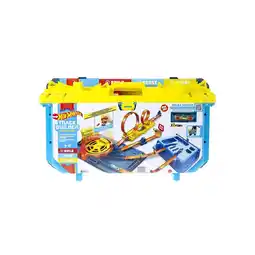 Netto Marken-Discount Mattel GVG11 - Hot Wheels - Track Builder Unlimited - Schnellstarter-Box mit einem Fahrzeug Angebot