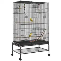 Netto Marken-Discount PawHut Vogelkäfig Stahl, Kunststoff Angebot