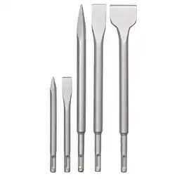 Netto Marken-Discount kwb SDS-Plus Meißel-Set für Bohrhammer, 5-teiliger Stein- u. Beton-Meissel Satz im Kunstoff-Koffer Angebot