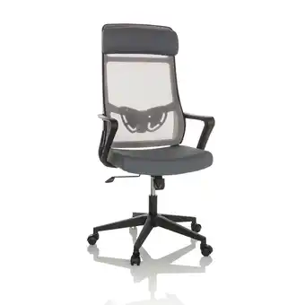 Netto Marken-Discount hjh OFFICE Home Office Bürostuhl NEKEO Stoff/Netzstoff mit Armlehnen Angebot