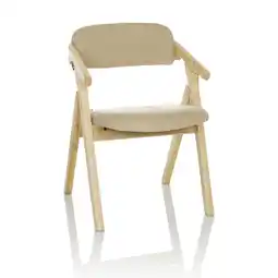 Netto Marken-Discount hjh OFFICE Klappstuhl SCANDIO Stoff mit Armlehnen Angebot