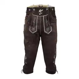 Netto Marken-Discount Trachtenlederhose Kniebundhose Hirsch Angebot