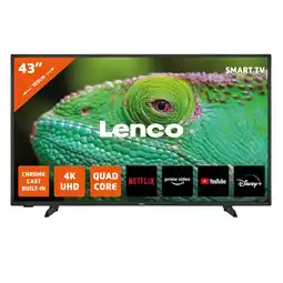Netto Marken-Discount Lenco LED-4353BK - 43-Zoll 4K Android-Smart-TV, schwarz Angebot