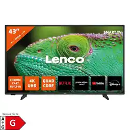 Netto Marken-Discount Lenco LED-4353BK - 43-Zoll 4K Android-Smart-TV, schwarz Angebot