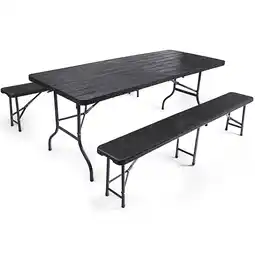 Netto Marken-Discount Bierzeltgarnitur Festzeltgarnitur Campingtisch Picknick Lisa Angebot