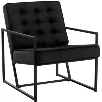 Netto Marken-Discount CLP Lounger Avon Samt - Lesesessel Mit Gestepptem Samtbezug Und Stabilem Metallgestell Angebot