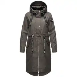 Netto Marken-Discount NAVAHOO Damen Modischer Funktionsparka Übergangs Outdoorjacke mit Kapuze Josinaa Angebot