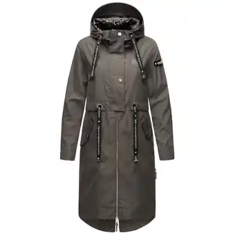 Netto Marken-Discount NAVAHOO Damen Modischer Funktionsparka Übergangs Outdoorjacke mit Kapuze Josinaa Angebot