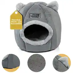 Netto Marken-Discount DEAR DARLING Luxus Katzenkorb Hundekorb grau Gr. M 36x40cm Haus Höhle Angebot