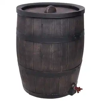 Netto Marken-Discount Regentonne Wasserbehälter Fass Eichenfass 140 L Angebot