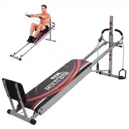 Netto Marken-Discount Gymform Kraftstation klappbar - Liege Heimtrainer - Fitness Bank Multigym Angebot