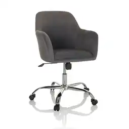 Netto Marken-Discount hjh OFFICE Home Office Bürostuhl SOLAO 300 Stoff mit Armlehnen Angebot