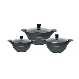 Netto Marken-Discount Kochtopfset 20-24-28cm 6-tlg Induktion Angebot