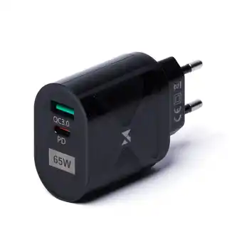 Netto Marken-Discount 65W GaN-Ladegerät mit USB-Anschlüssen Schwarz Angebot