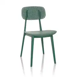 Netto Marken-Discount hjh OFFICE Outdoor Stuhl ARTIFO HOL Kunststoff ohne Armlehnen Angebot