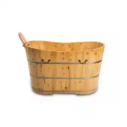 Netto Marken-Discount PureHaven freistehende Holzbadewanne aus Zedernholz - versch. Ausführungen Angebot