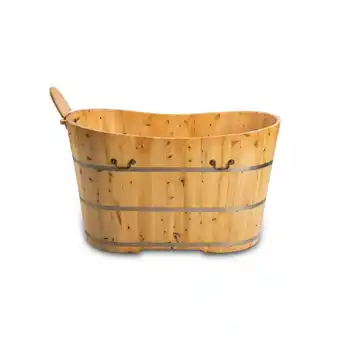 Netto Marken-Discount PureHaven freistehende Holzbadewanne aus Zedernholz - versch. Ausführungen Angebot