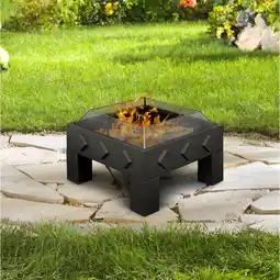 Netto Marken-Discount Buschbeck Feuerschale Kubus Angebot
