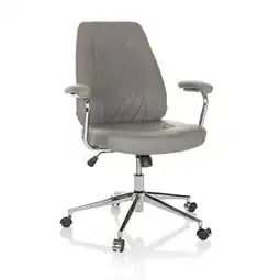Netto Marken-Discount hjh OFFICE Home Office Chefsessel THEO I Kunstleder mit Armlehnen Angebot