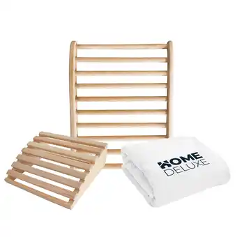 Netto Marken-Discount Home Deluxe Saunaset RAJA Angebot